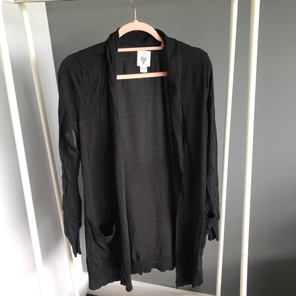 Black Billabong Cardigan